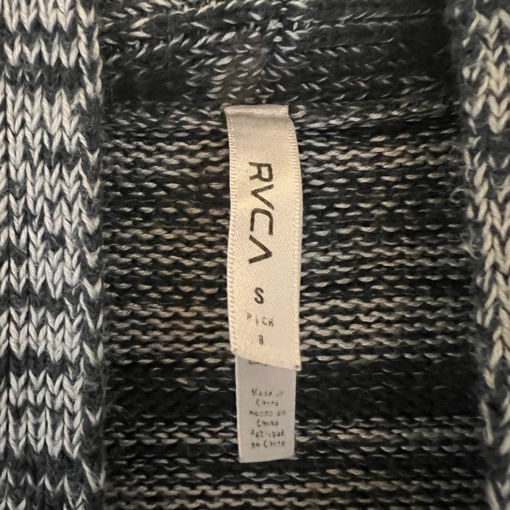 RVCA Sweater Cardigan, Small